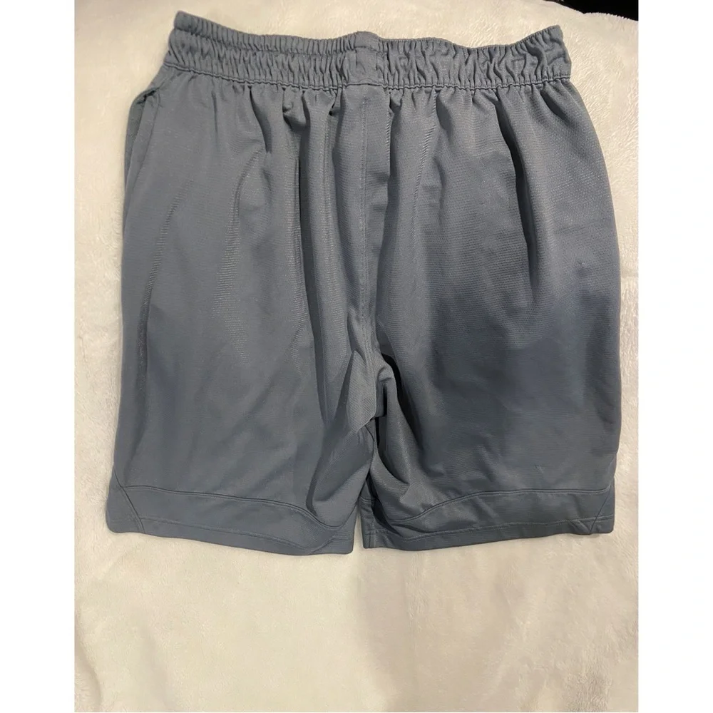 Nike Men's Light Blue Athletic Shorts - Picture 2 of 4